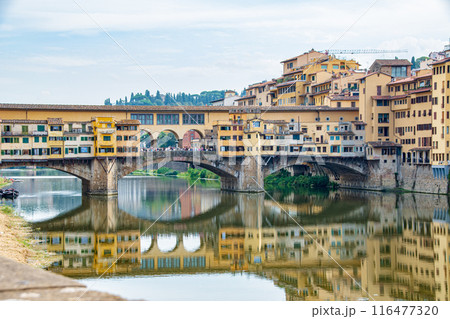 イタリアの花の都フイタリアの花の都フィレンツェの旅行風景ィレンツェの旅行風景 116477320