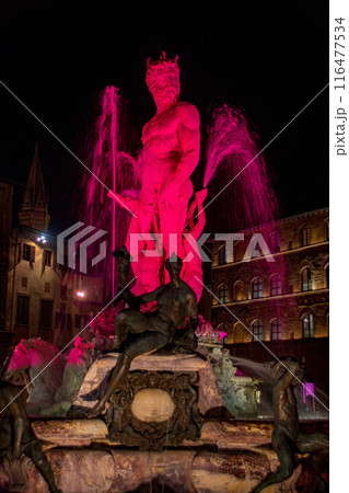 イタリアの花の都フィレンツェの旅行風景 イタリアの花の都フィレンツェの旅行風景 116477534