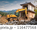 重機で解体 116477568