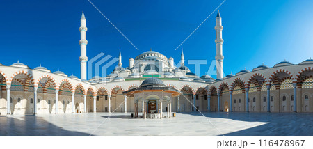Camlica Mosque interior in Istanbul Camlica Mosque interior in Istanbul 116478967