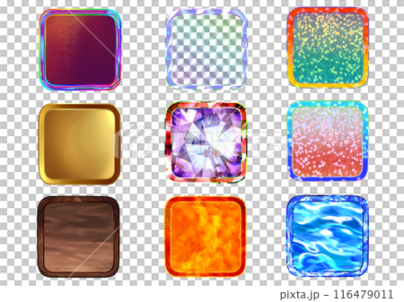 アイコンのデザインセット 116479011