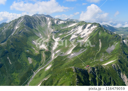 立山と剱沢 立山と剱沢 116479059