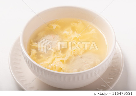 かに入りすり身の卵スープ 116479551