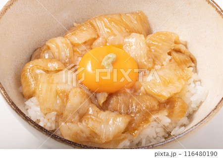カレイ えんがわ漬け丼 カレイ えんがわ漬け丼 116480190
