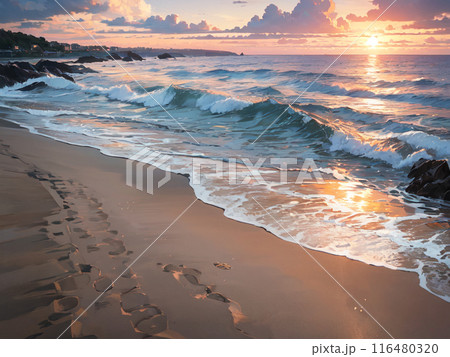 sunset 116480320