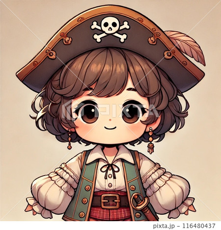 ミニキャラの可愛い海賊 ミニキャラの可愛い海賊 116480437