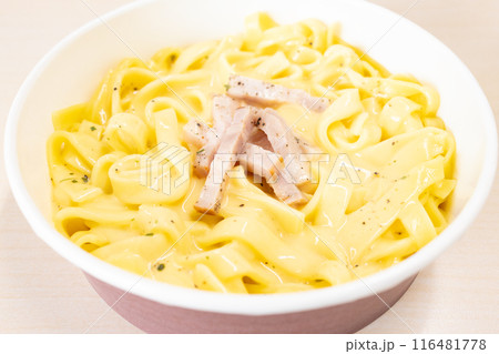 おいしいカルボナーラパスタ おいしいカルボナーラパスタ 116481778