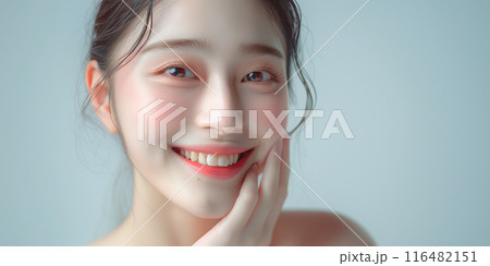 若い女性のビューティーイメージ 116482151