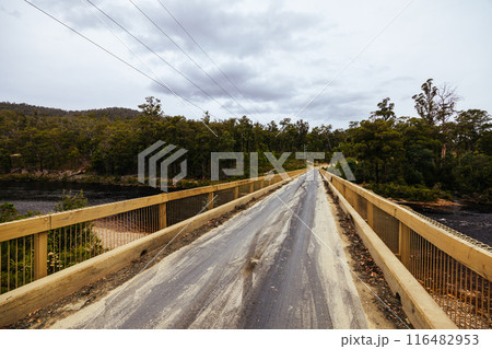 Huon River in Tasmania Australia Huon River in Tasmania Australia 116482953