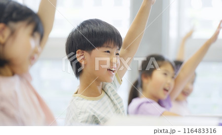 小学校授業風景 116483316