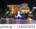 syntagma square at night, athens, greece 116483654
