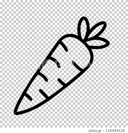 black carrot icon 116484526