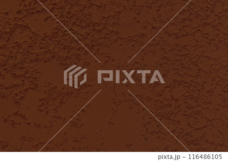 Brown old peeling plaster wall surface abstract pattern stucco cement structure concrete background 116486105