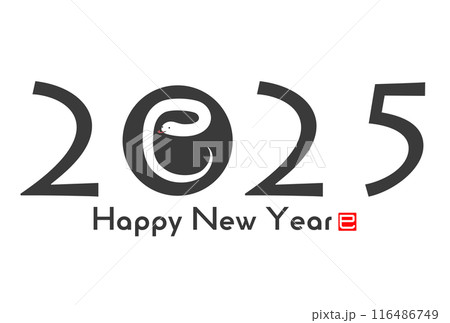 2025年巳年年賀状 116486749