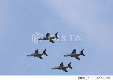 T4 練習機 展示飛行 編隊飛行 T4 練習機 展示飛行 編隊飛行 116488260