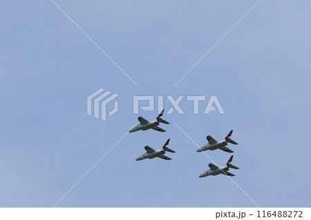 T4 練習機 展示飛行 編隊飛行 T4 練習機 展示飛行 編隊飛行 116488272