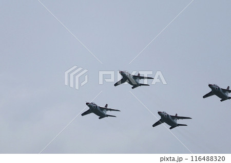 T4　練習機　展示飛行　編隊飛行 116488320