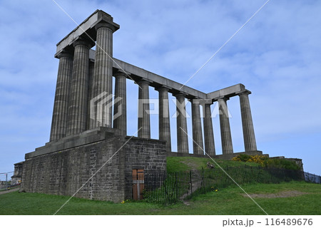【イギリス・スコットランド】 ナショナル・モニュメント エディンバラ 【イギリス・スコットランド】 ナショナル・モニュメント エディンバラ 116489676