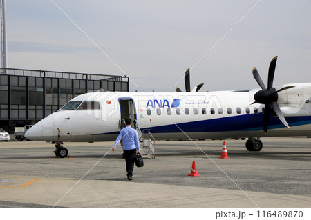 地方出張に向かうサラリーマン 116489870