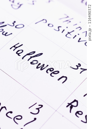Happy Halloween Calendar Photo october Happy Halloween Calendar Photo october 116490372