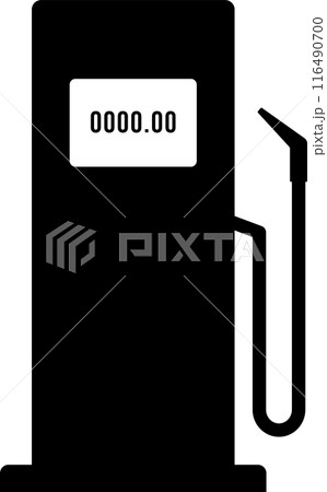 自動車の給油機のアイコン 116490700