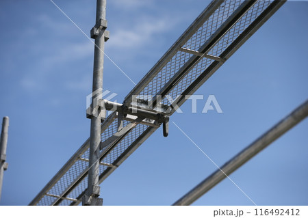 新築戸建て住宅の先行足場　イメージ 116492412