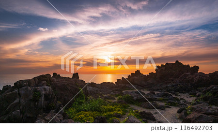 十六羅漢岩・夕景 十六羅漢岩・夕景 116492703