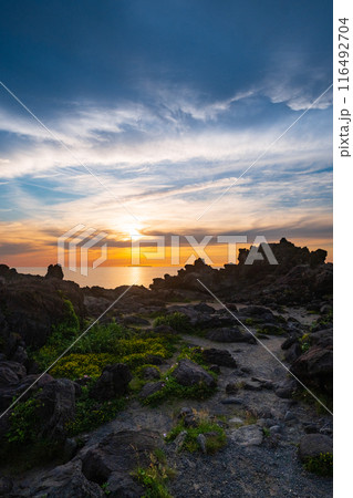 十六羅漢岩・夕景 116492704
