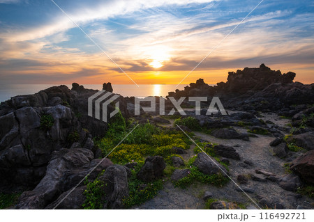 十六羅漢岩・夕景 十六羅漢岩・夕景 116492721
