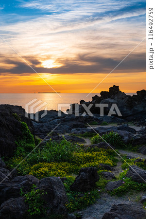 十六羅漢岩・夕景 十六羅漢岩・夕景 116492759
