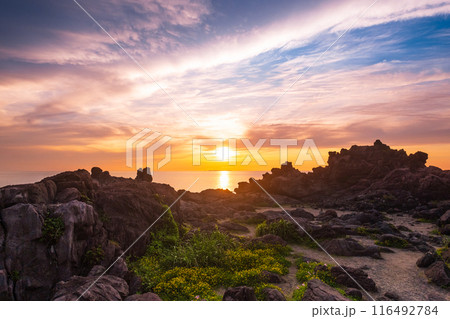 十六羅漢岩・夕景 十六羅漢岩・夕景 116492784