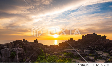 十六羅漢岩・夕景 十六羅漢岩・夕景 116492786