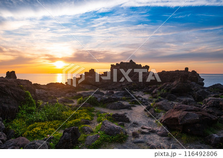 十六羅漢岩・夕景 十六羅漢岩・夕景 116492806