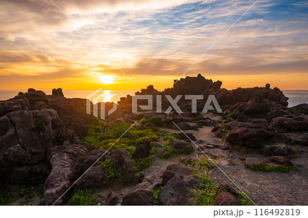 十六羅漢岩・夕景 116492819