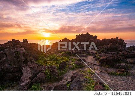 十六羅漢岩・夕景 十六羅漢岩・夕景 116492821