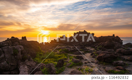 十六羅漢岩・夕景 十六羅漢岩・夕景 116492832