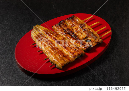 国産うなぎのかばやき Luxury of Japan production eel 国産うなぎのかばやき Luxury of Japan production eel 116492935