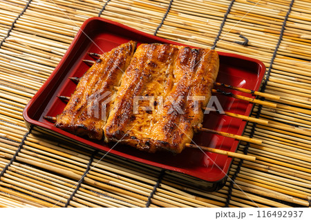 国産うなぎのかばやき Luxury of Japan production eel 国産うなぎのかばやき Luxury of Japan production eel 116492937