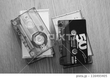 1980年代のカセットテープ 116493405