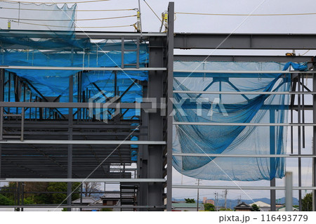 工場の建築現場 工場の建築現場 116493779