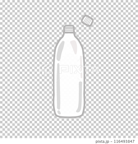 空のペットボトルのイラスト 116493847