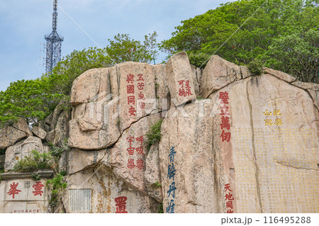 泰山の風景 泰山の風景 116495288