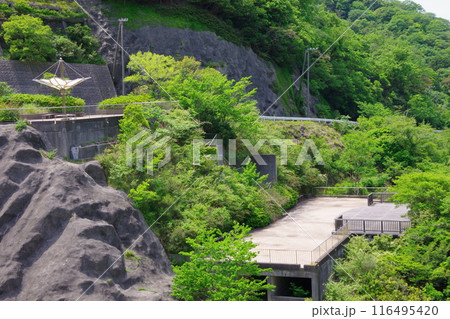 兵庫県淡路島 牛内ダムの展望テラス 兵庫県淡路島 牛内ダムの展望テラス 116495420