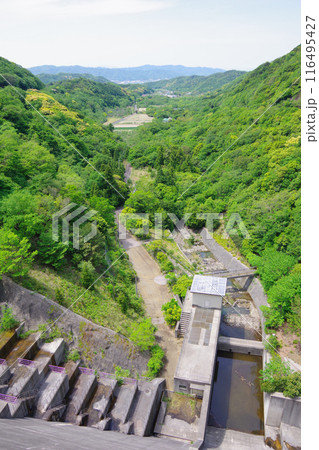 兵庫県淡路島 牛内ダム 兵庫県淡路島 牛内ダム 116495427