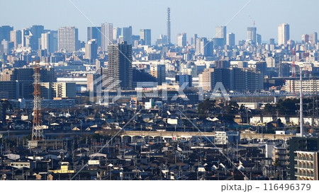子育て世帯に人気の流山市の住宅街 116496379