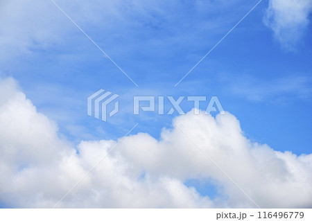 夏の空 青空 晴れ 空素材 【東京都】 夏の空 青空 晴れ 空素材 【東京都】 116496779