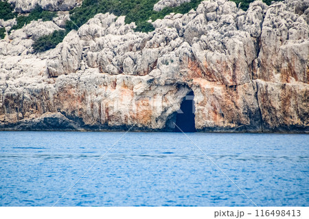 The ruins of the city of Mira, Kekova 116498413