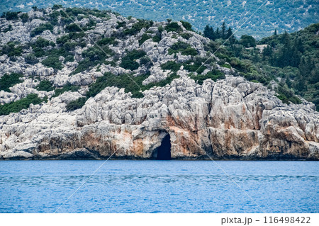 The ruins of the city of Mira, Kekova 116498422
