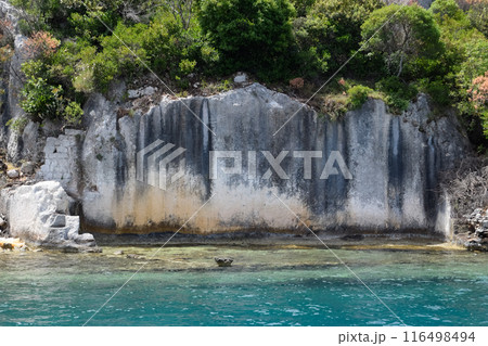 The ruins of the city of Mira, Kekova 116498494