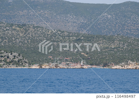 The ruins of the city of Mira, Kekova 116498497